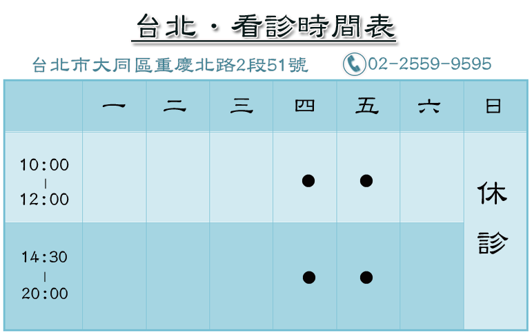 關於正和 台北台中正和中醫診所黃慶雲醫師 主治乾癬 異位性皮膚炎 高傳染性菜花 性功能障礙