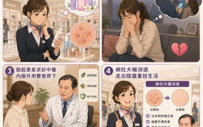 菜花治療案例-百貨公司櫃姐
