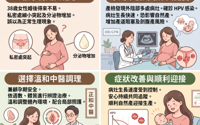 菜花治療案例-懷孕準媽媽
