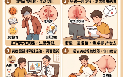 菜花治療案例-年輕男大學生